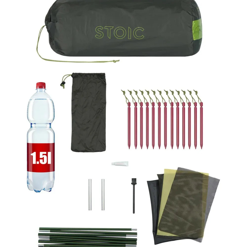 Stoic - FästaSt. 3P UL - 3-Personen Zelt Forest Green Clearance