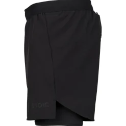 Stoic - HelsingborgSt. Performance 2in1 Shorts II - Laufshorts Black Clearance