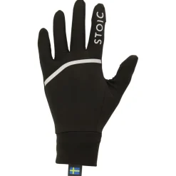 Stoic Laufbekleidung|Handschuhe-- HelsingborgSt. Running Gloves - Handschuhe Black / Black
