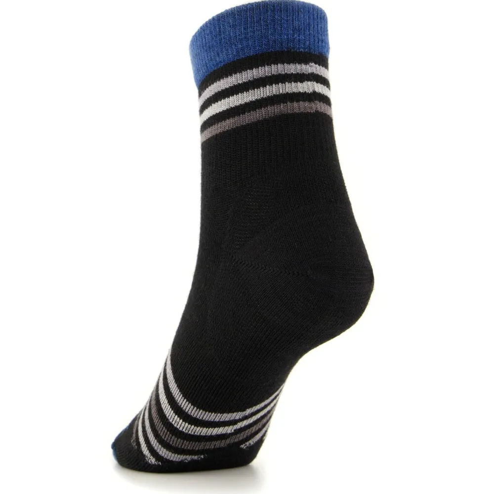- Kid's Merino Everyday Quarter Socks Striped - Multifunktionssocken < Stoic Online