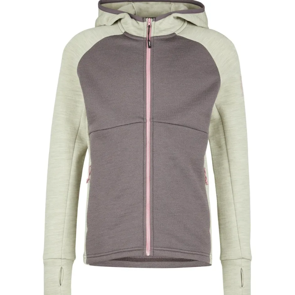 Stoic Trekkingbekleidung|Alltagsbekleidung-- Kid's MerinoFleece240 StorforsSt. Zip Hoody - Merinohoodie