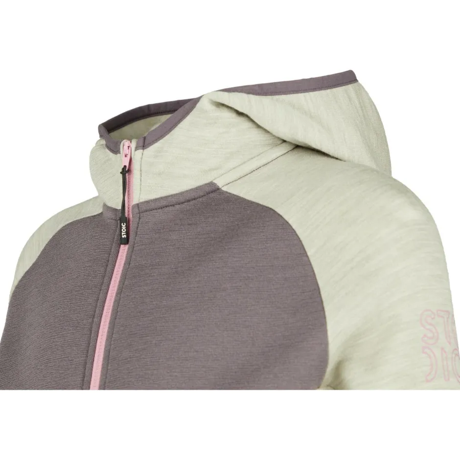 Stoic Trekkingbekleidung|Alltagsbekleidung-- Kid's MerinoFleece240 StorforsSt. Zip Hoody - Merinohoodie