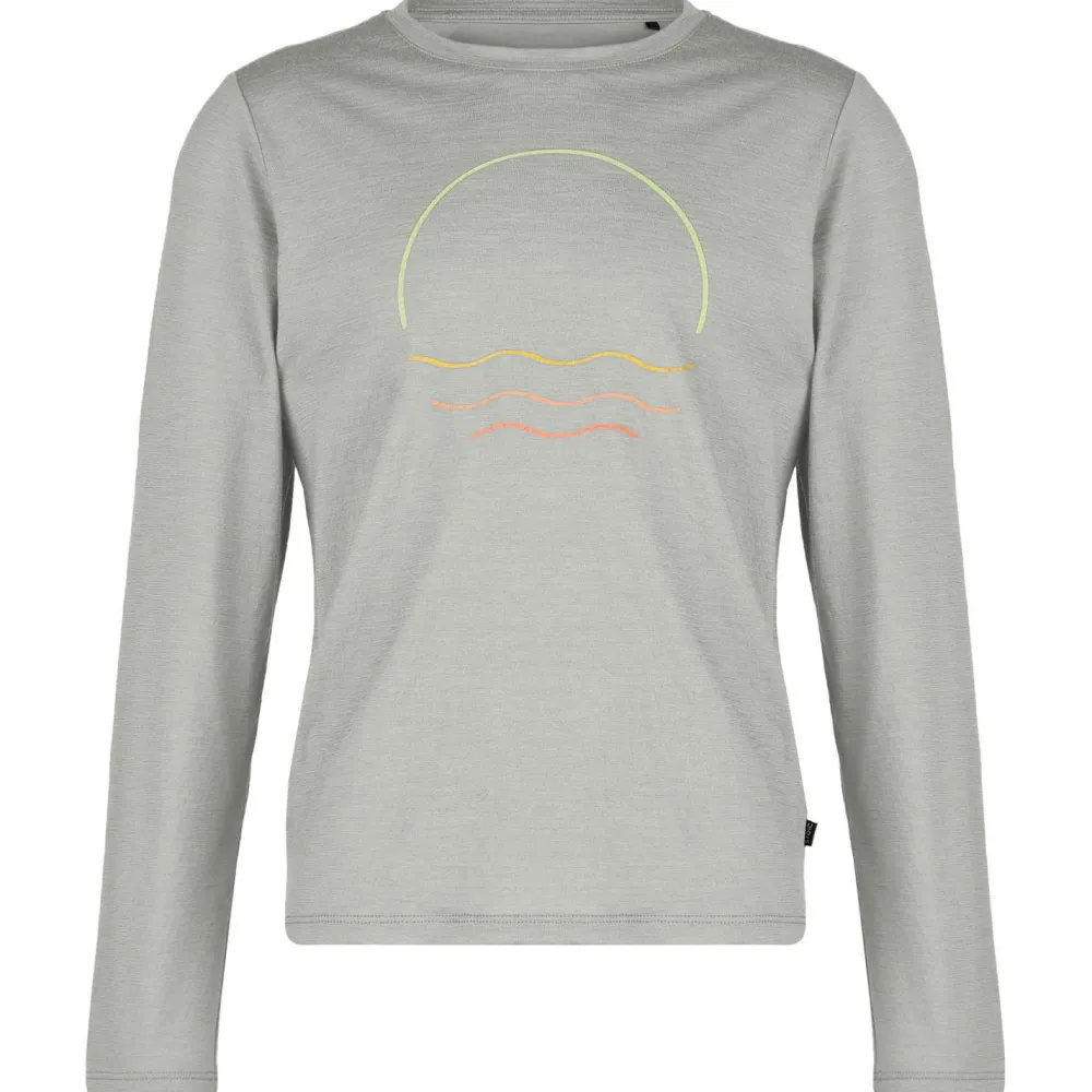 Stoic - Kid's Merino155 LaholmSt. Print L/S - Merinoshirt Best