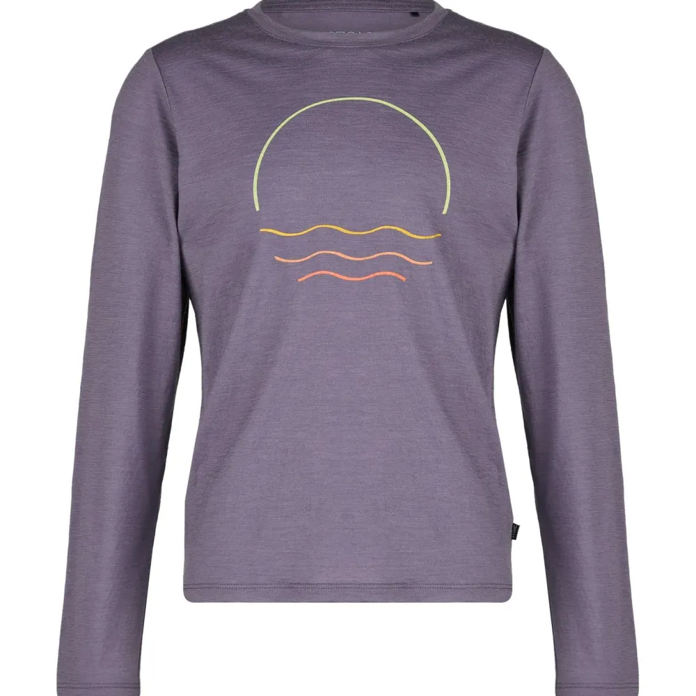 Stoic - Kid's Merino155 LaholmSt. Print L/S - Merinoshirt Best