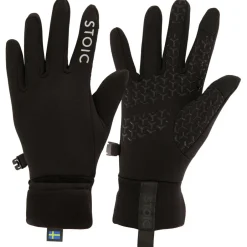Stoic Alltagsbekleidung|Laufbekleidung-- MedleSt. II w. Pull Over - Handschuhe Black / Black