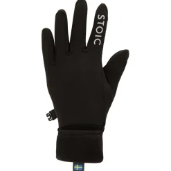 Stoic Alltagsbekleidung|Laufbekleidung-- MedleSt. II w. Pull Over - Handschuhe Black / Black