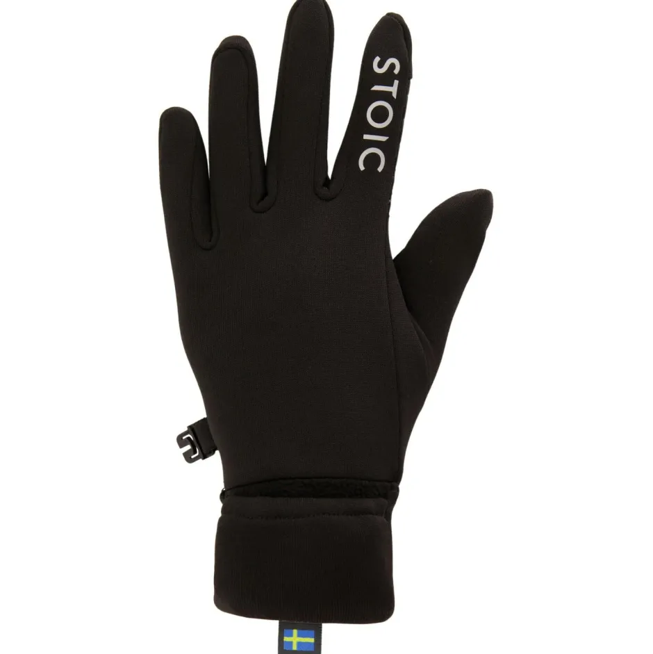 Stoic Alltagsbekleidung|Laufbekleidung-- MedleSt. II w. Pull Over - Handschuhe Black / Black