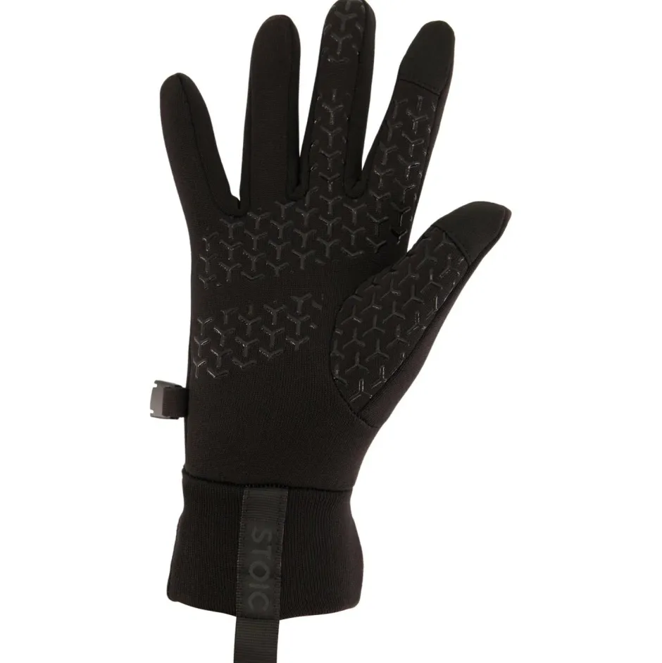 Stoic Alltagsbekleidung|Laufbekleidung-- MedleSt. II w. Pull Over - Handschuhe Black / Black