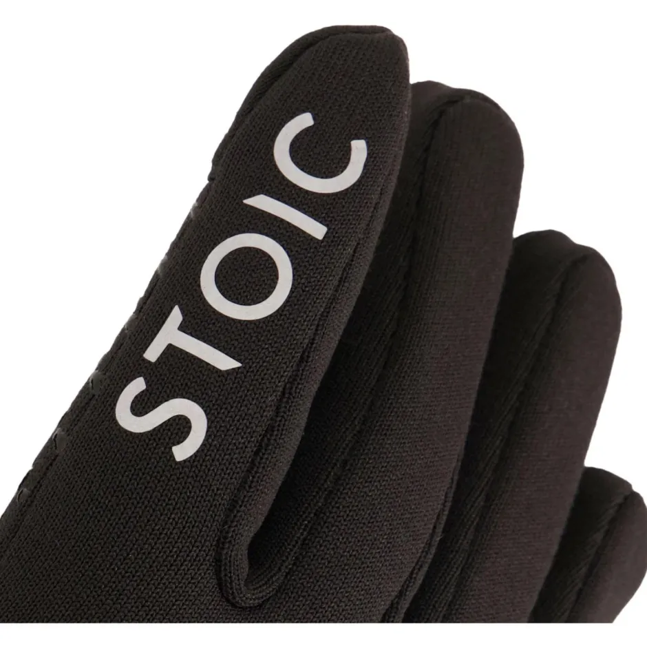 Stoic Alltagsbekleidung|Laufbekleidung-- MedleSt. II w. Pull Over - Handschuhe Black / Black