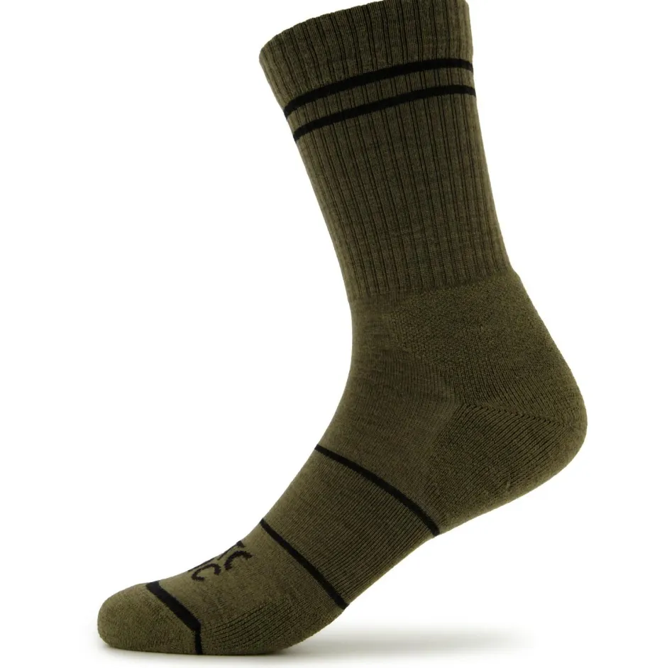 Stoic - Merino Crew Tech Rib Stripes Socks - Multifunktionssocken
