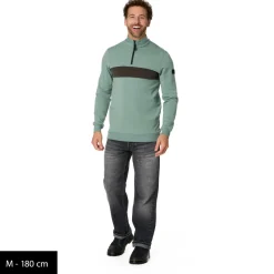 Stoic - MerinoFleece335 MMXX. Lulea II Half Zip - Merinopullover Best