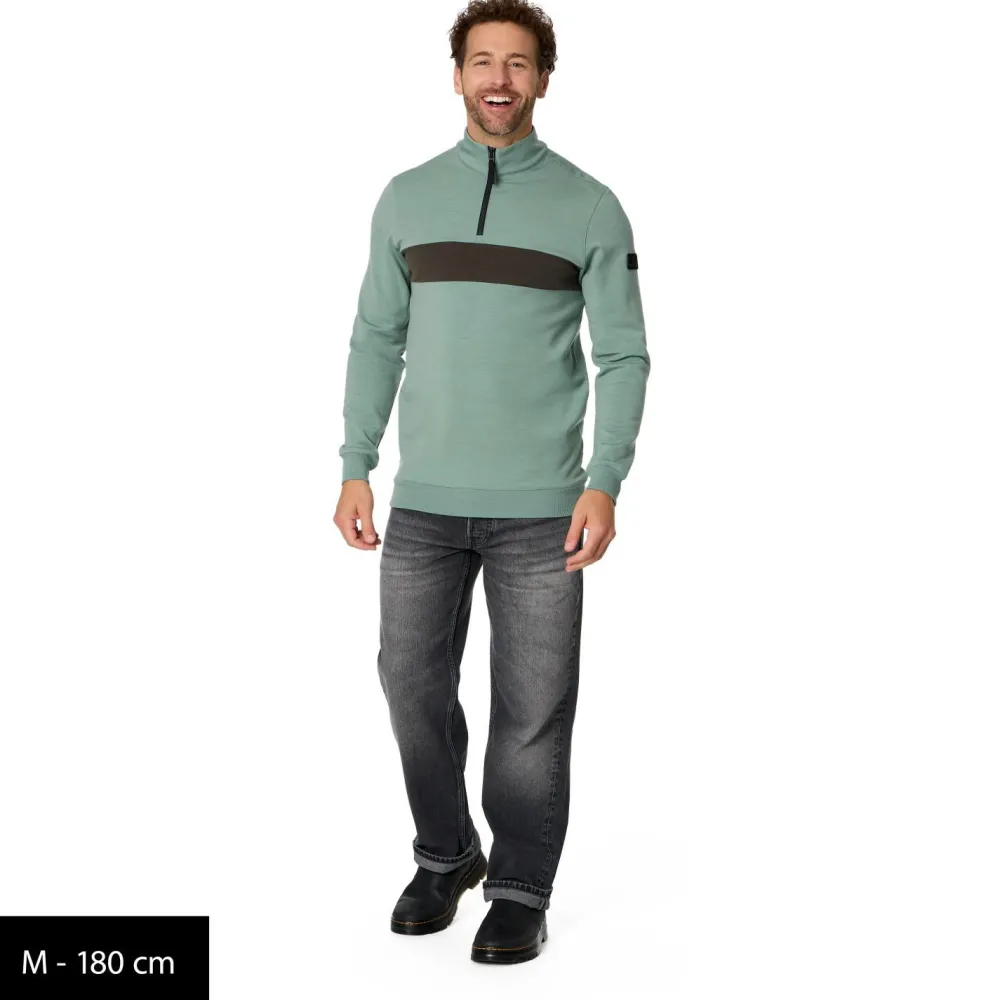 Stoic - MerinoFleece335 MMXX. Lulea II Half Zip - Merinopullover Best