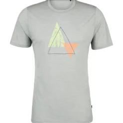 Stoic Alltagsbekleidung|Wanderbekleidung-- Merino155 LaholmSt. Print T-Shirt Peak - Merinoshirt