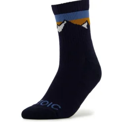 Stoic Wandersocken|Merinosocken-- Merino Quarter Tech Rib Mountains Socks - Multifunktionssocken