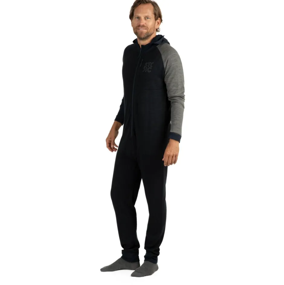 Stoic Skibekleidung-- Merino260 StadjanSt. One Suit - Overall Dark Navy Multi
