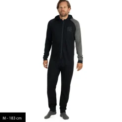 Stoic Skibekleidung-- Merino260 StadjanSt. One Suit - Overall Dark Navy Multi