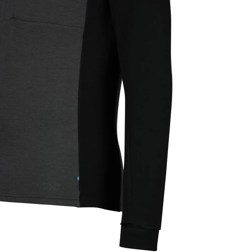 Stoic - Merino260 StadjanSt. Zip Pullover - Merinopullover Black Clearance