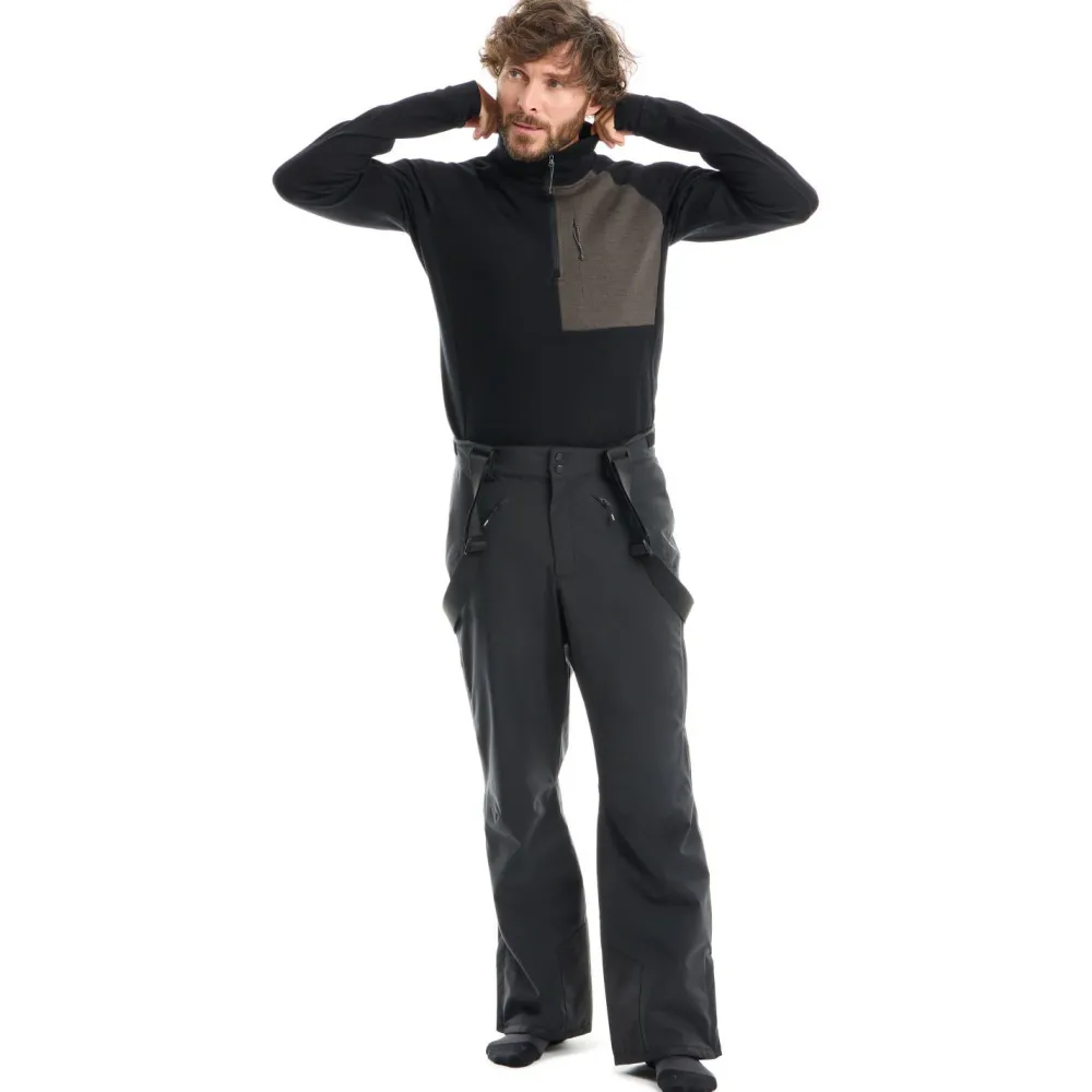 Stoic - Merino260 StadjanSt. Zip Pullover - Merinopullover Black Clearance