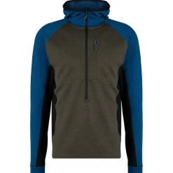 Stoic - erino260 tadjant. 3/4 Zip w. Hood - erinohoodie