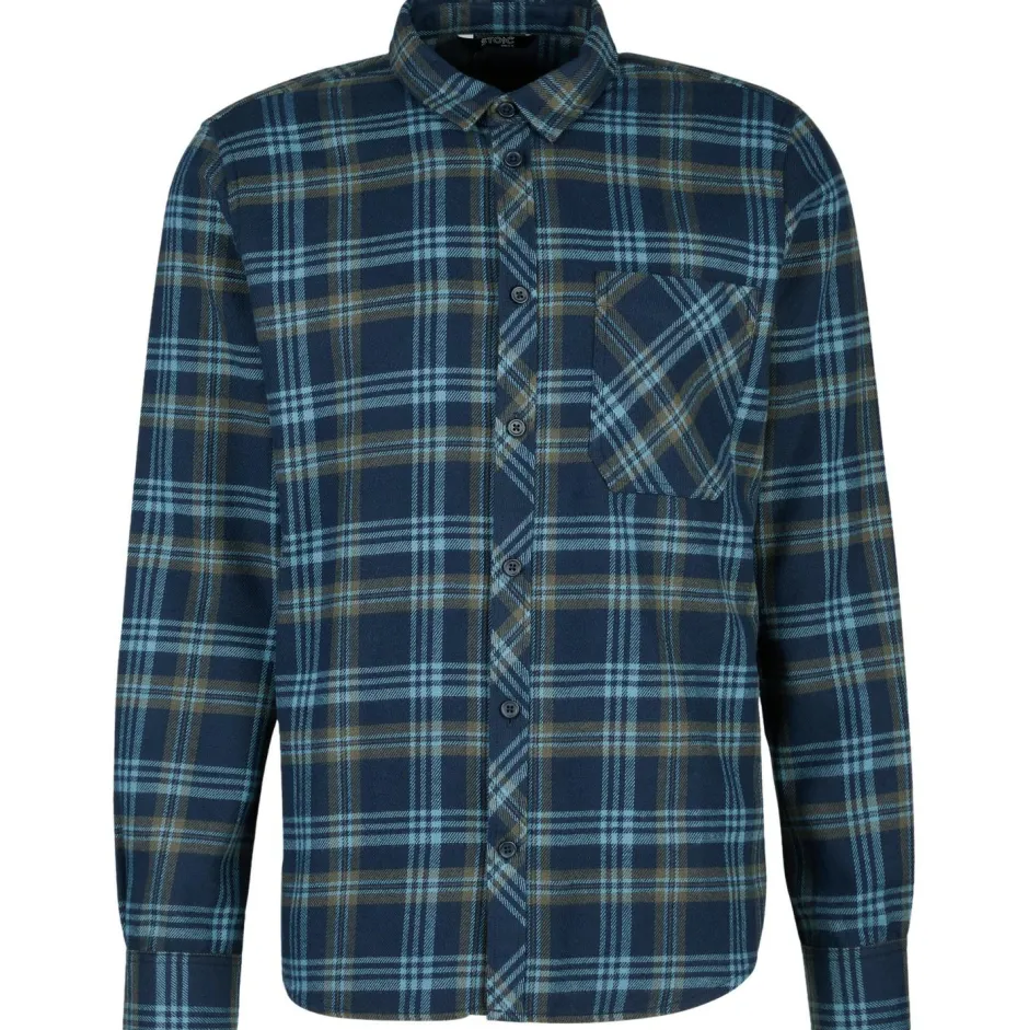 Stoic Alltagsbekleidung|Shirts, Hemden & Longsleeves-- MMXX. Nacka Flanel Shirt - Hemd