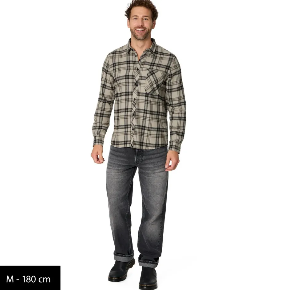 Stoic Alltagsbekleidung|Shirts, Hemden & Longsleeves-- MMXX. Nacka Flanel Shirt - Hemd