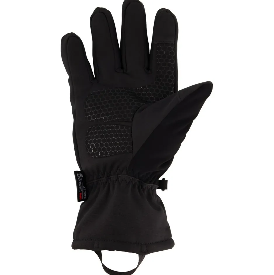 Stoic Alltagsbekleidung-- SkansholmSt. Softshell 5 Finger - Handschuhe Black / Black