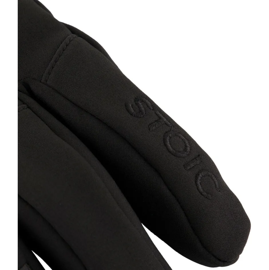 Stoic Alltagsbekleidung-- SkansholmSt. Softshell 5 Finger - Handschuhe Black / Black