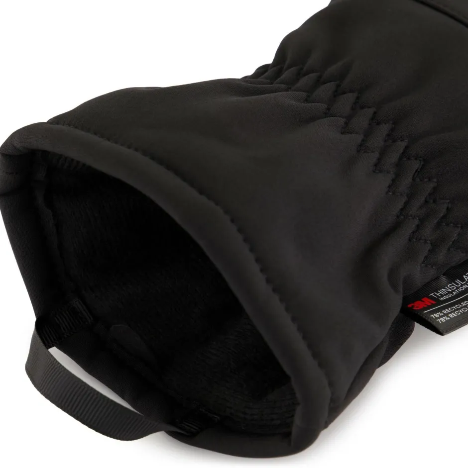 Stoic Alltagsbekleidung-- SkansholmSt. Softshell 5 Finger - Handschuhe Black / Black