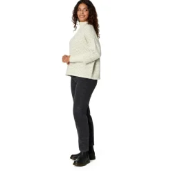Stoic - Woen' Heavy erinoKnit XX.Norbotten Haf Zip - erinopuover