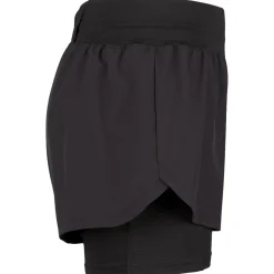 Stoic - Women's HelsingborgSt. Performance 2in1 Shorts II - Laufshorts Black Discount