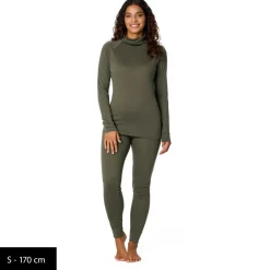 - Woen' erino180 Bengtt. Turte Neck - erinounterwäche < Stoic New