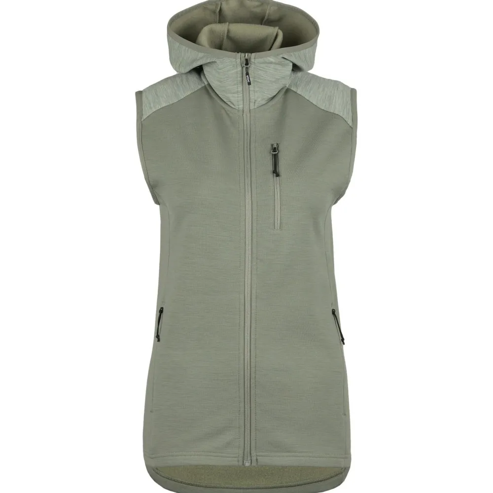 Stoic - Women's MerinoFleece335 KuolpaSt. Vest with Hood - Fleeceweste Online