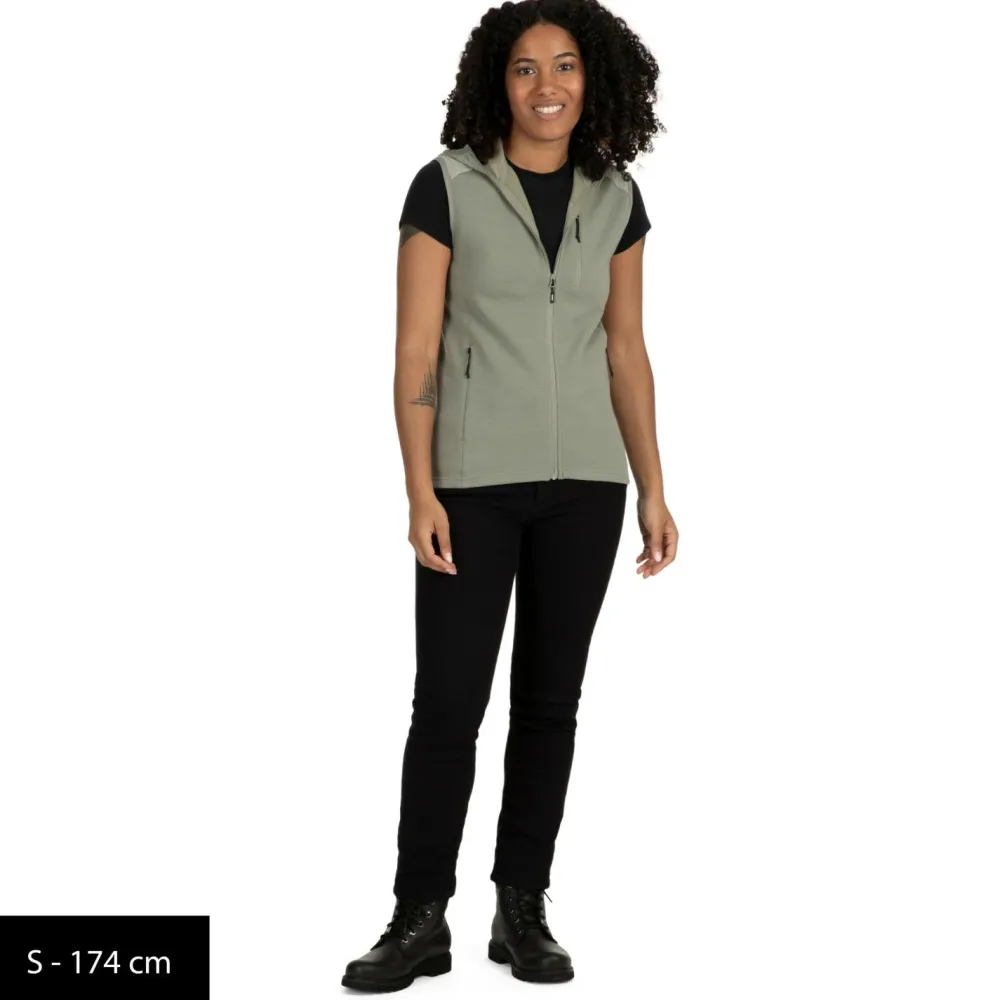 Stoic - Women's MerinoFleece335 KuolpaSt. Vest with Hood - Fleeceweste Online