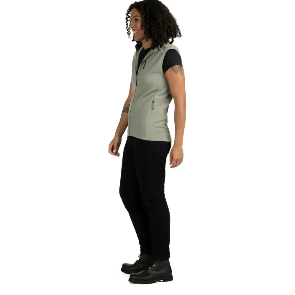 Stoic - Women's MerinoFleece335 KuolpaSt. Vest with Hood - Fleeceweste Online