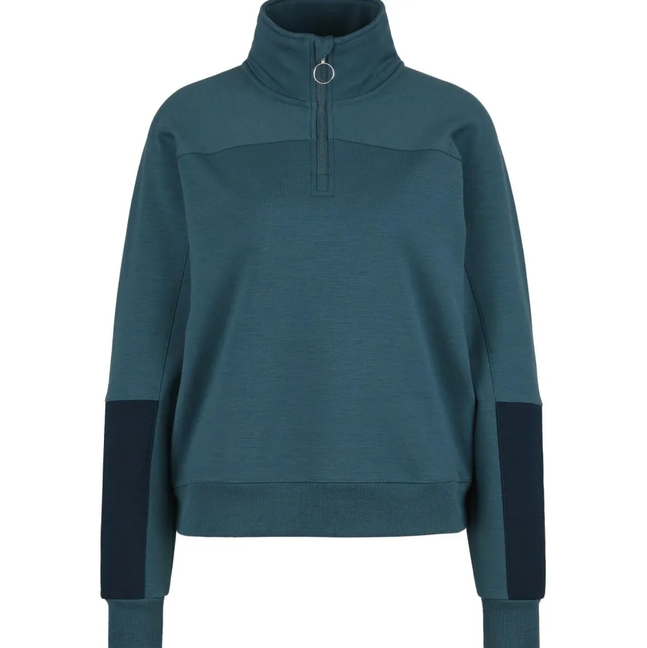 Stoic Alltagsbekleidung|Wanderbekleidung-- Women's MerinoFleece335 MMXX. Lulea Half zip - Merinopullover
