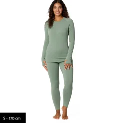 Stoic Skibekleidung|Merinounterwäsche-- Women's MerinoSoft245 TuleboSt. L/S - Merinoshirt