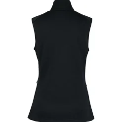 Stoic Trekkingbekleidung|Alltagsbekleidung-- Women's MerinoWaffleFleece320 NorrdalSt. Vest - Merinoweste Black