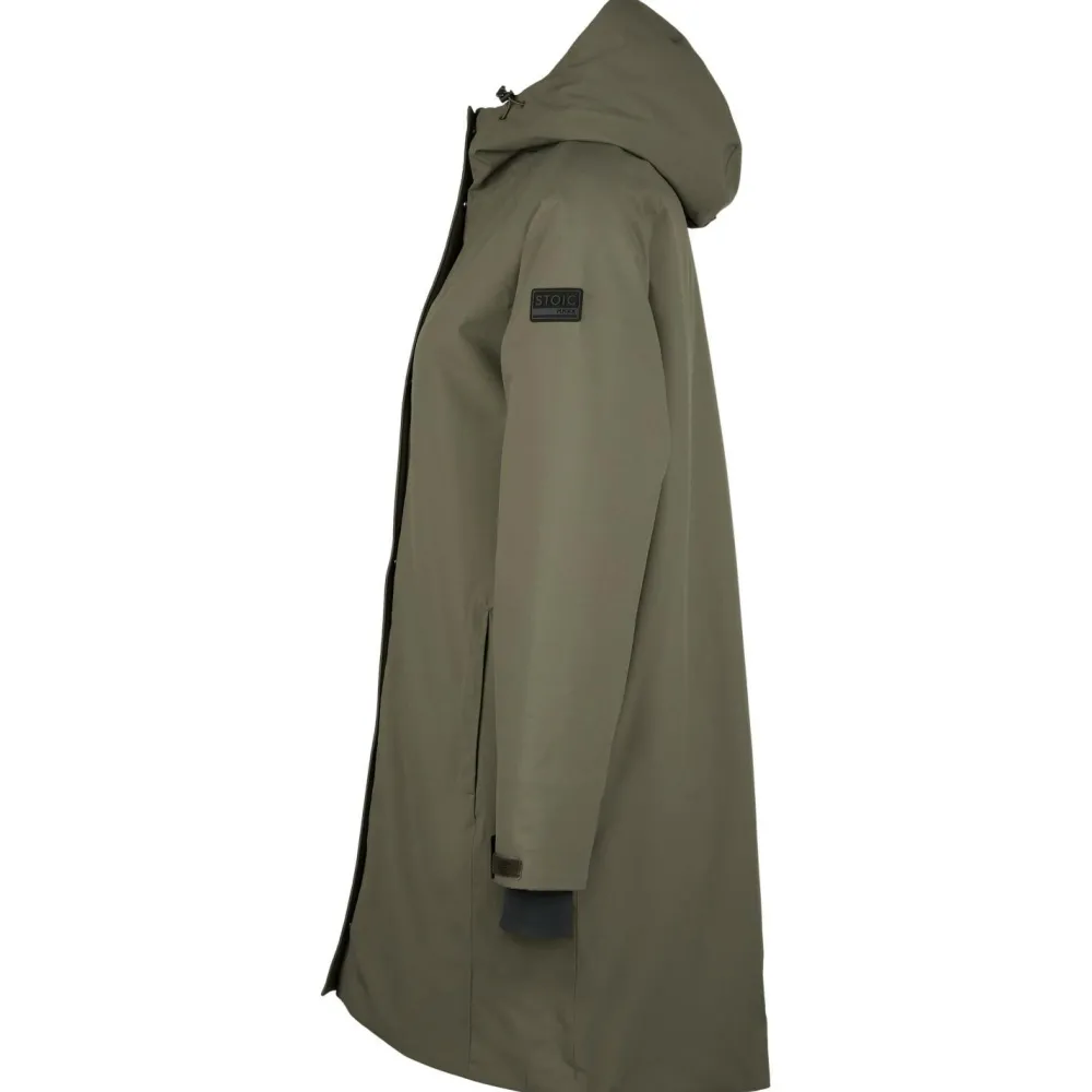 Stoic - Women's Mountainwool MMXX UppsalaSt. Oversized Coat - Mantel Sale