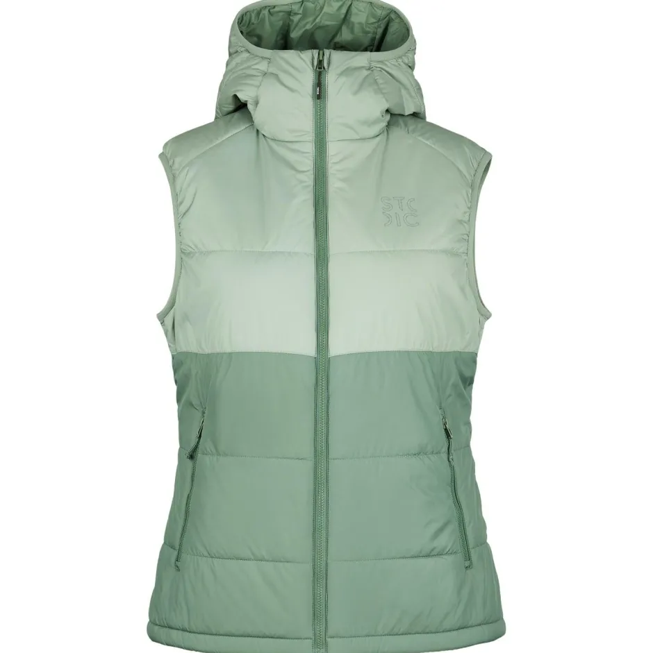 Stoic Trekkingbekleidung|Alltagsbekleidung-- Women's MountainWool200 StorboSt. Hooded Vest - Winterweste