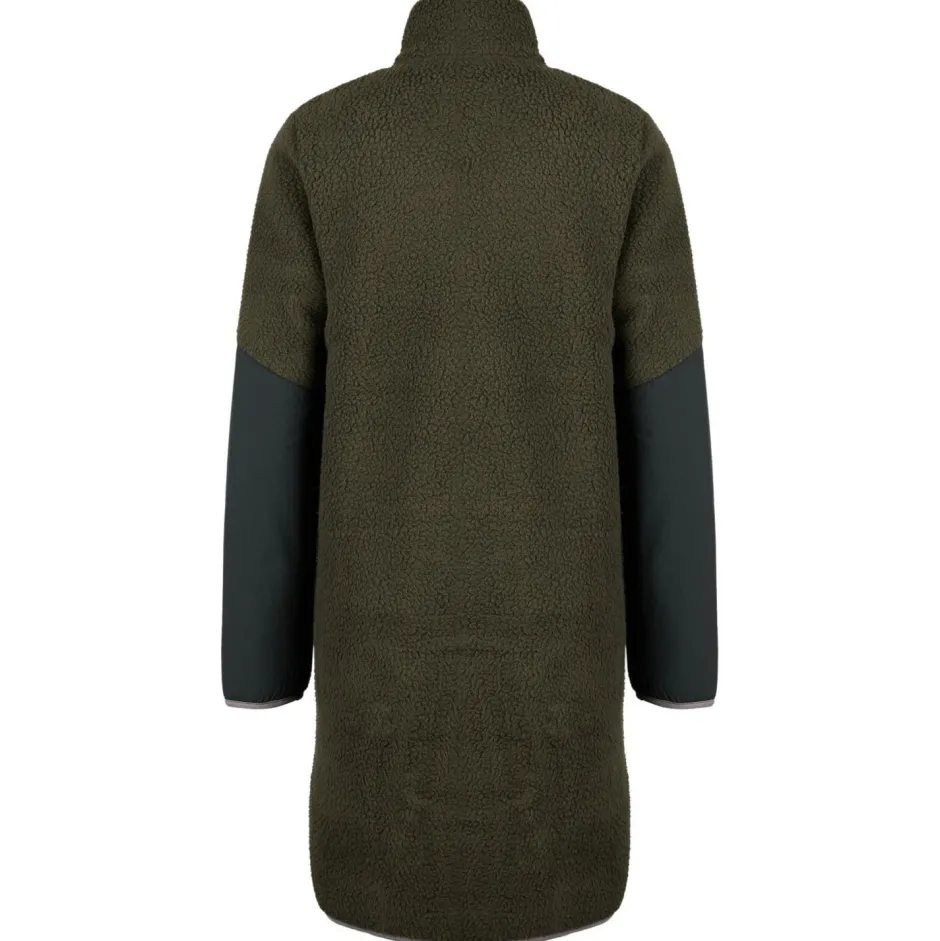 Stoic Wanderbekleidung|Jacken-- Women's NorrvikSt. Pile Fleece Jacket Long - Fleecejacke