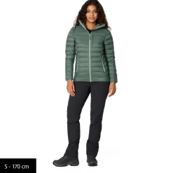 - Woen' PerforanceDown ait. Jacket with Hood - Daunenjacke < Stoic