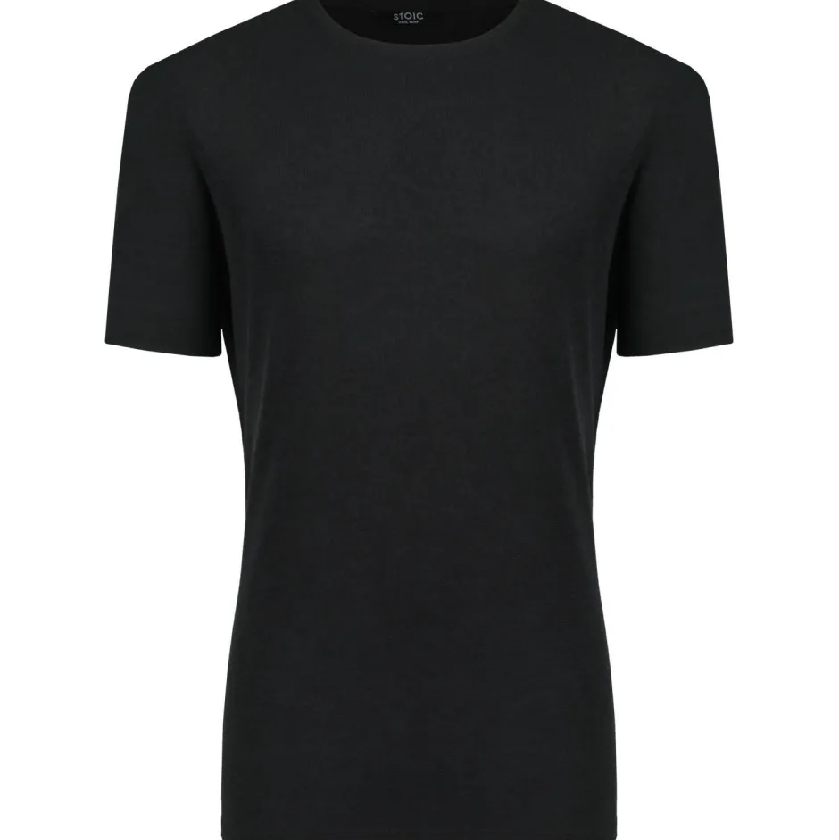 Stoic Alltagsbekleidung|Shirts, Hemden & Longsleeves-- WoolHemp VarbergSt Pique Tee - T-Shirt