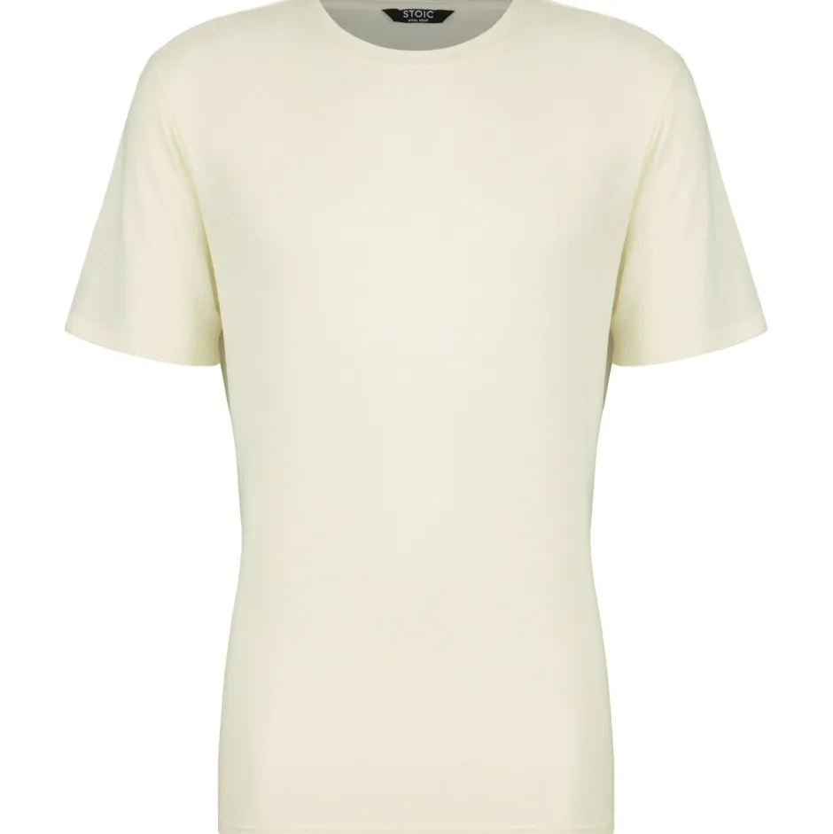 Stoic Alltagsbekleidung|Shirts, Hemden & Longsleeves-- WoolHemp VarbergSt Pique Tee - T-Shirt