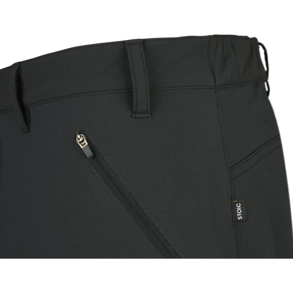 Stoic Alltagsbekleidung|Wanderbekleidung-- Wool HoforSt. Softshell Winter Pants - Winterhose Black