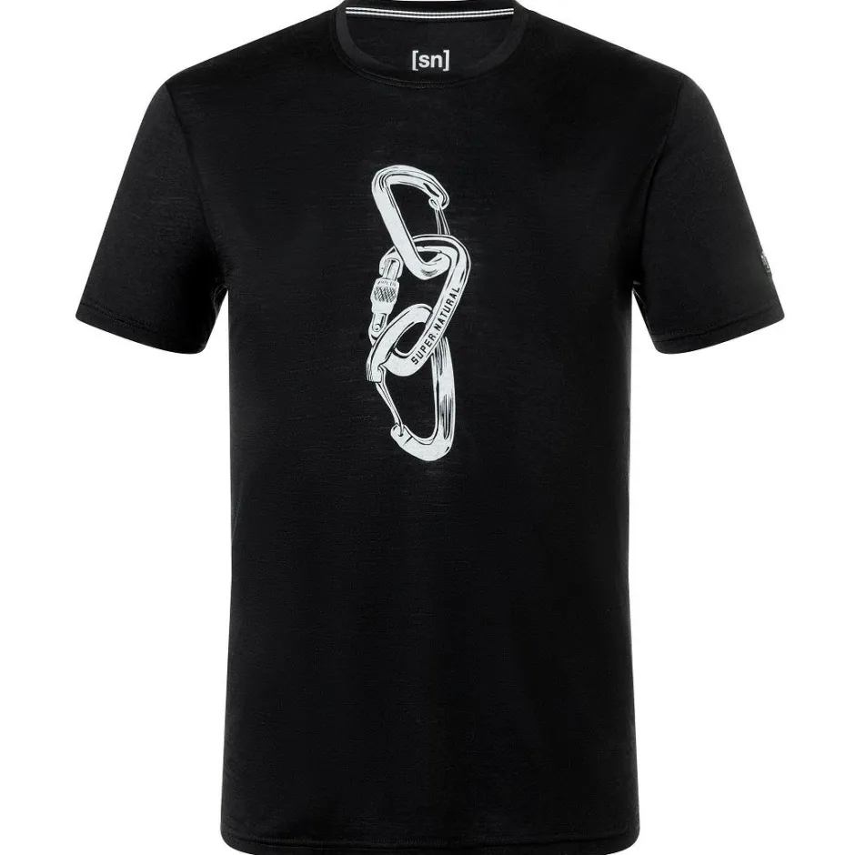 super.natural Alltagsbekleidung|Skibekleidung-- Carabineri Tee - Merinoshirt