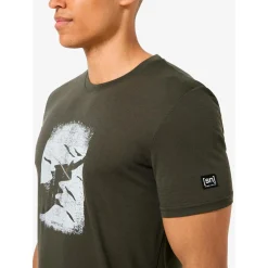 super.natural - Crevasse Tee - Merinoshirt Black Ink / Various Sale