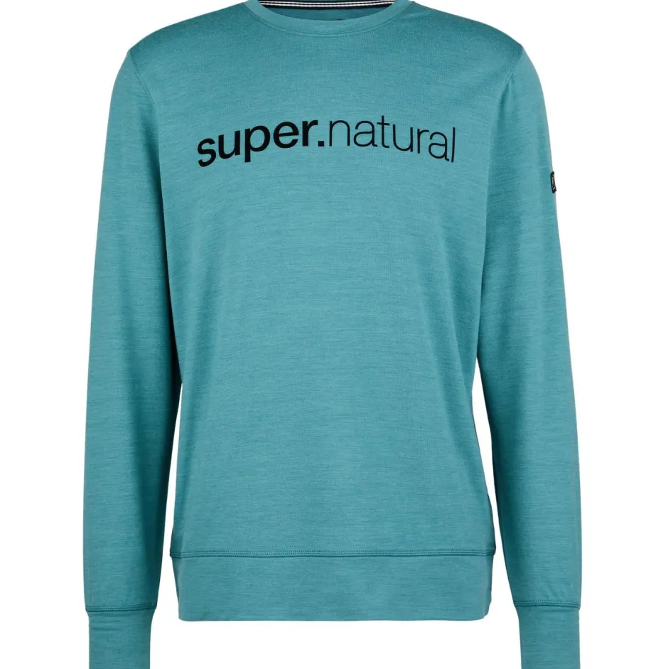 super.natural Alltagsbekleidung|Shirts, Hemden & Longsleeves-- 3D Signature Crew - Pullover