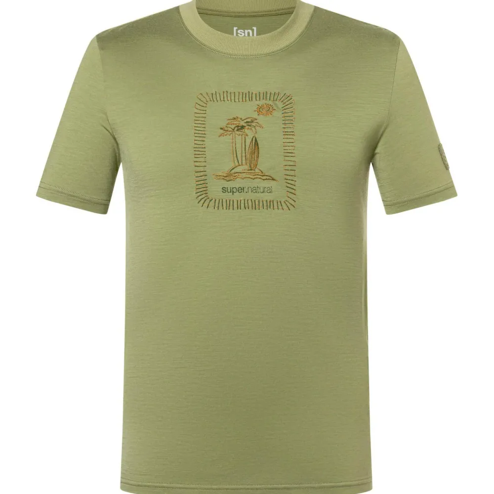 super.natural - Palm Island Bio Jersey Tee - Merinoshirt Discount