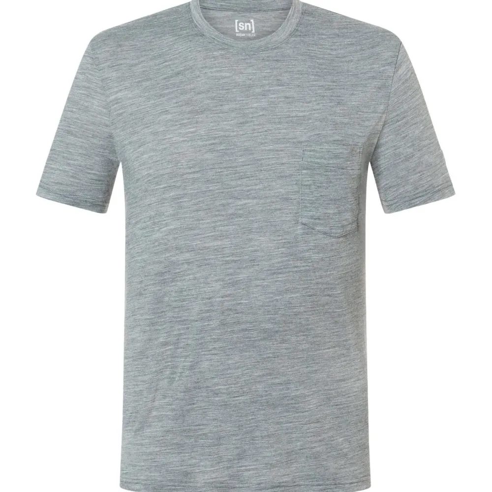 super.natural - Pocket Tee - Merinoshirt Sale