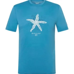 super.natural Wanderbekleidung|Merinounterwäsche-- Sea Star Tee - Merinoshirt